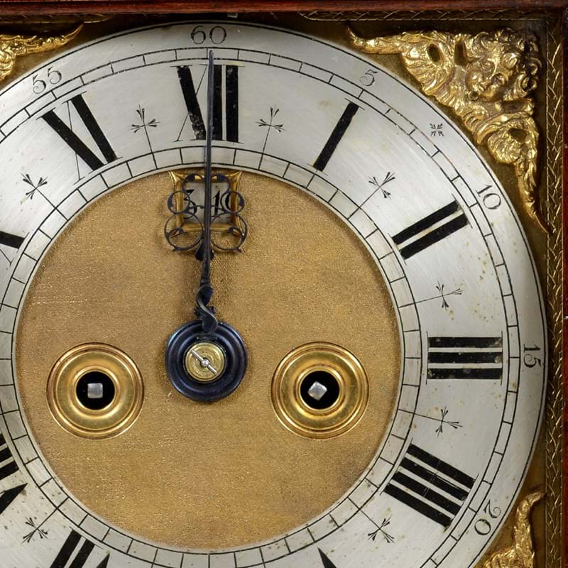 Queen Ann Clock Reigns Supreme...