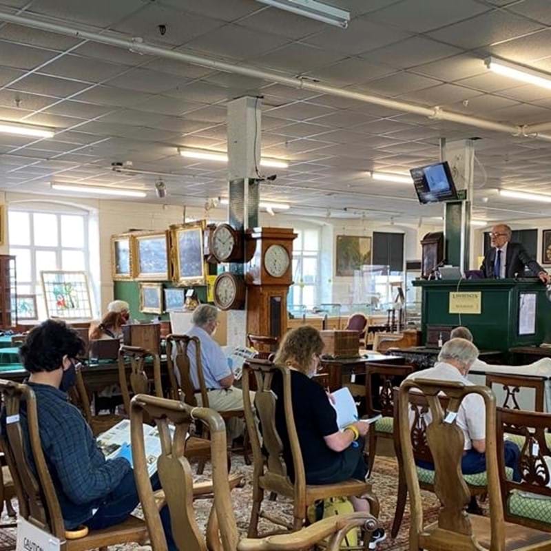 Distancing Laws Gather in Bidders from Around the World...