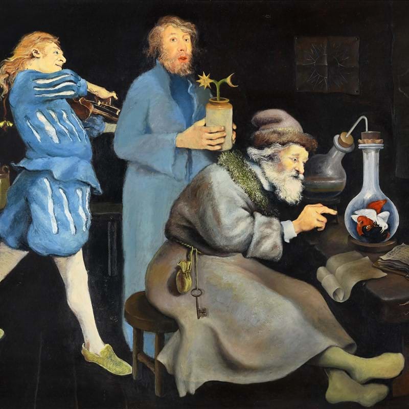 Lenkiewicz's Alchemist Turns His Art into Big Prices...
