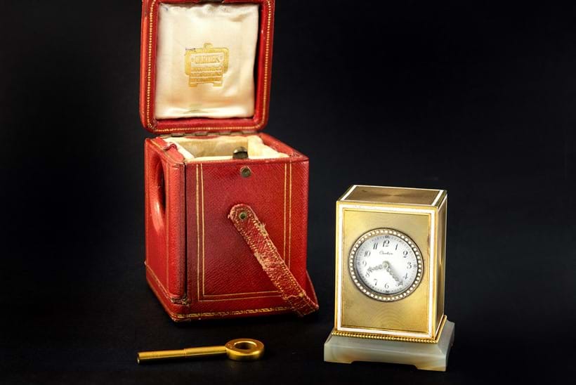 Miniature Clock Ticks All the Boxes... | Lawrences Auctioneers