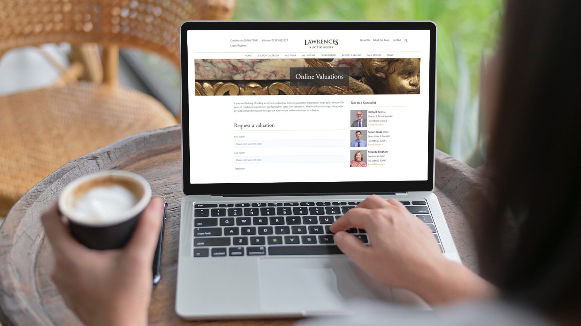 Online Valuations Module