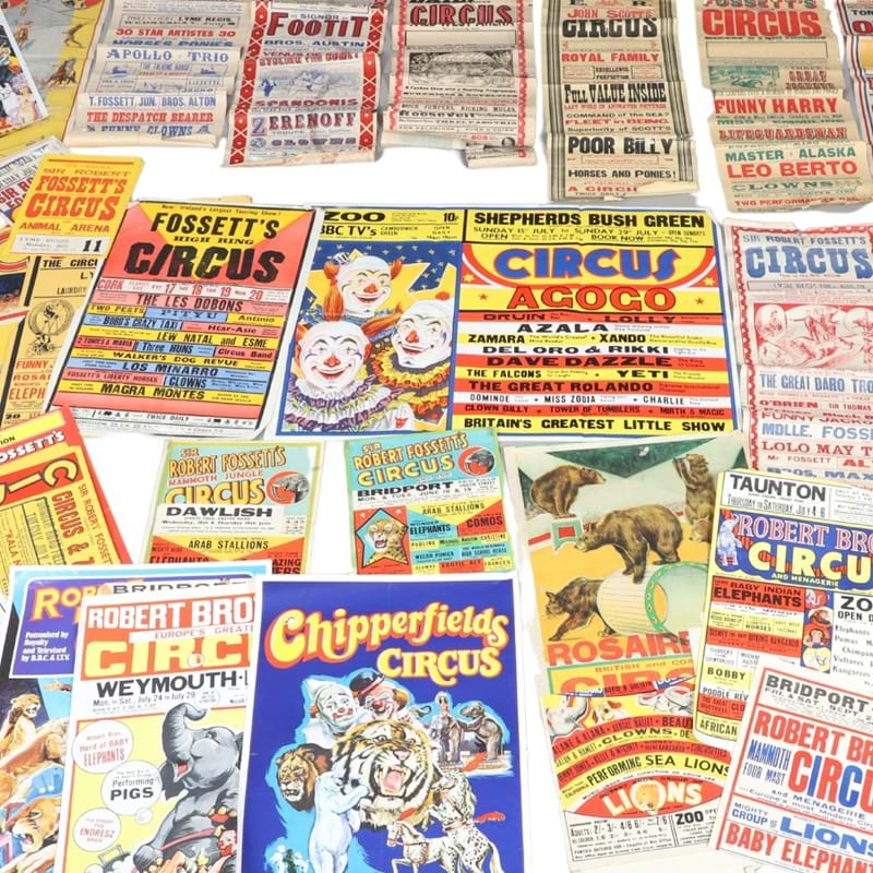 Exceptional Circus Poster Collection...