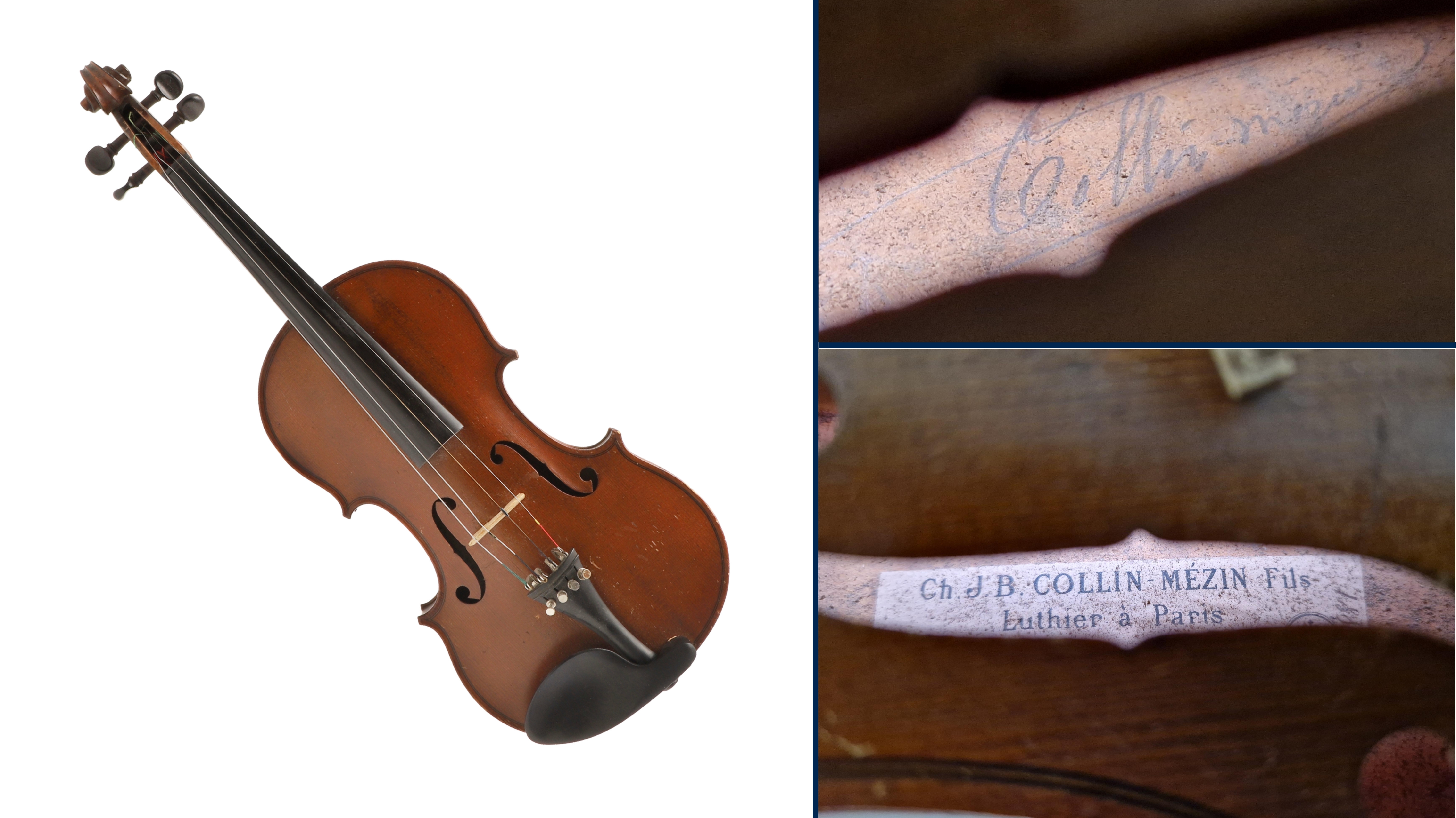 19th-Century Collin-Mézin Violin achieves £6,500 in Auction...