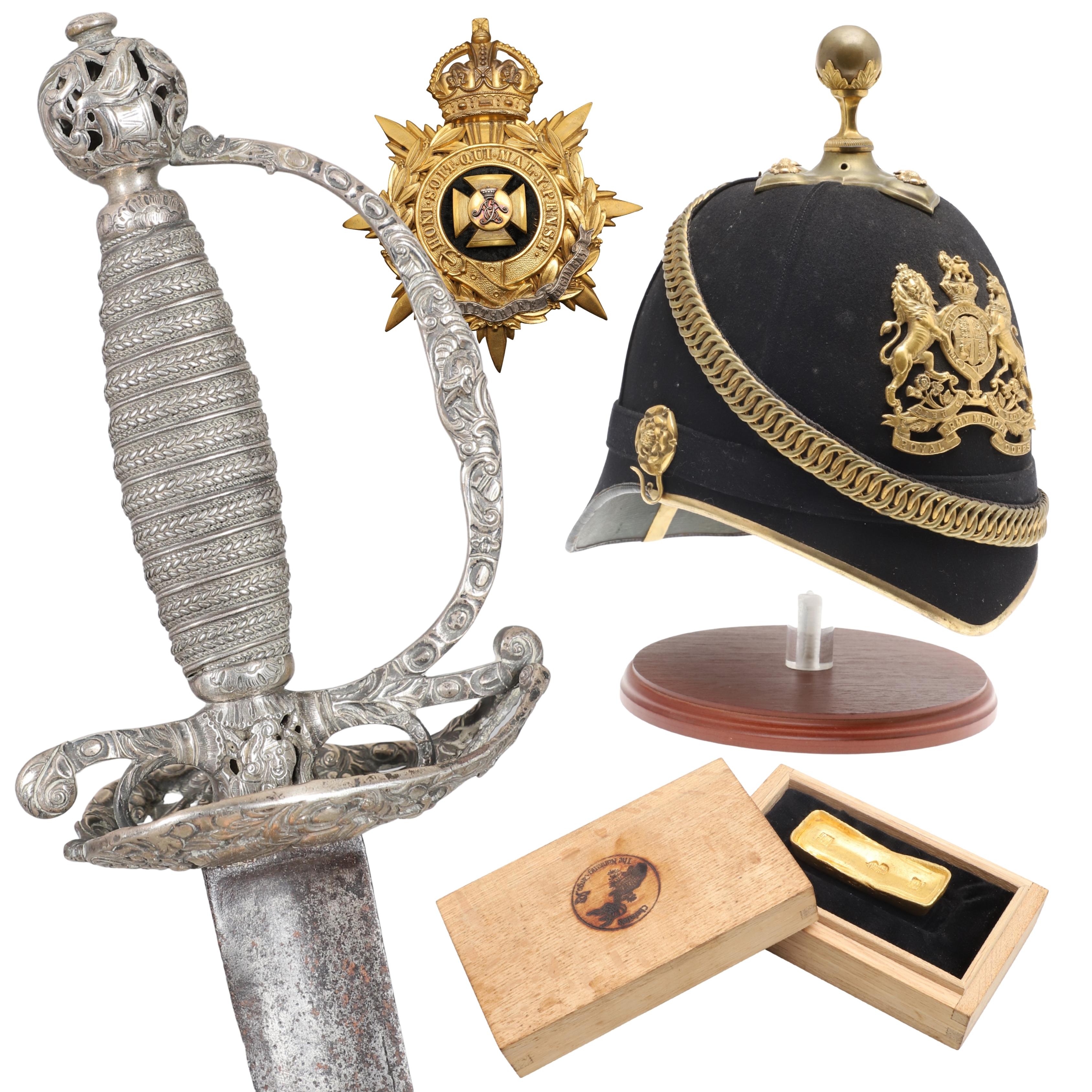 Golden Treasure Leads Strong Militaria, Medals & Coins Sale...