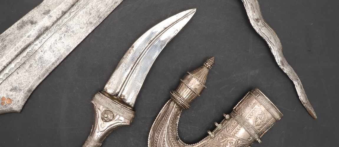 Knives and Edged Weapons from the Rodney Alcock Collection Part 2 Banner Image