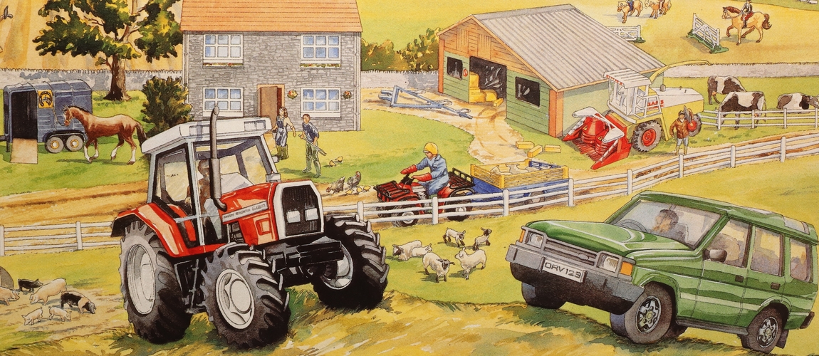 Tractors, Toys & Trains Banner Image