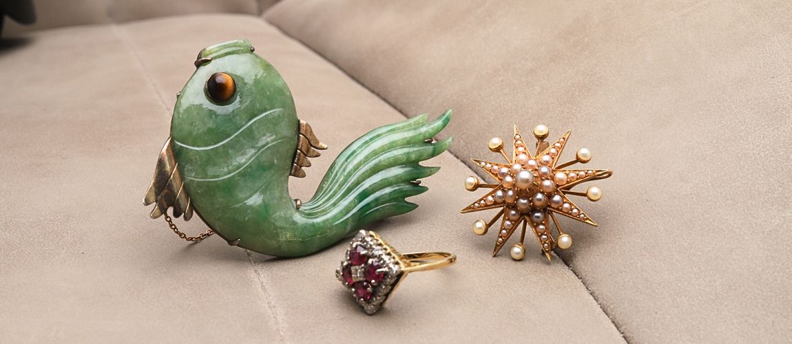Victorian, Edwardian & Vintage Jewellery Banner Image